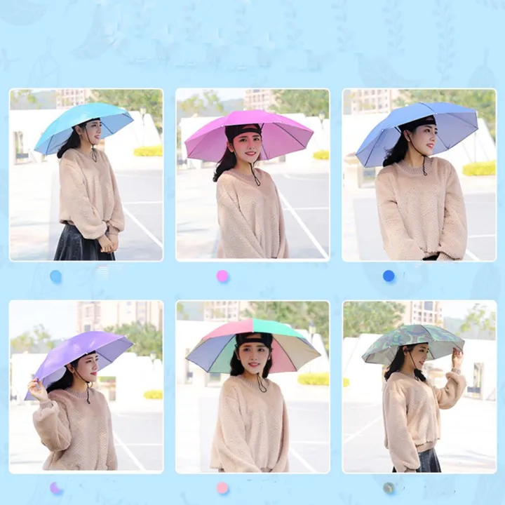 Portable%20Umbrella%20Hat%20Head%20Wearing%20Sunshade%20Rain%20Gear%20Outdoor%20Folding%20Umbrella%20Fishing%20Camping%20Beach%20Head%20Hats%20Windproof%20New%20Moonlight%20Shines%20-%20Image%204