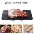 Myvit Fast Defrost Tray Thaw Froze Food Meat Fruit Quick Defrosting Plate Board Defrost plate Kitchen Gadget Tool.