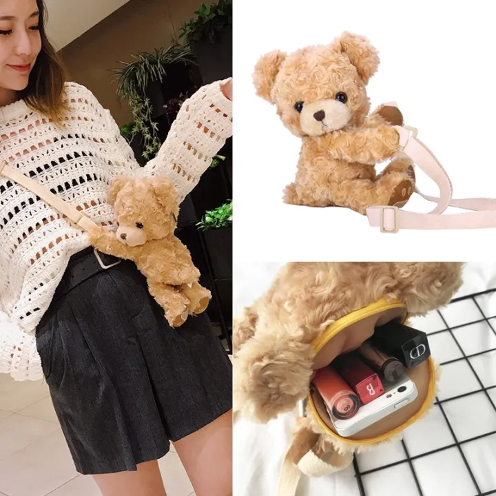 Teddy%20Bear%20Plush%20Toy%20Crossbody%20Bag%20Cartoon%20Bear%20Doll%20Girl%20Shoulder%20Bag%20Cute%20Teddy%20Bear%20Plush%20Messenger%20Toy%20Backpack%20Soft%20Kids%20Children%20School%20Bag%20Best%20Gift%20For%20Children%20Girls%20Birthday%20Gifts%20-%20Image%203