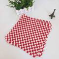 200 PCS checkered deli candy basket liner Food Wrap Papers, Fat Repellent, Sandwich Burger Packing, Red and White.