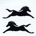 2PS TVS Apache RTR 4V Horse Side Badge Logo/Decal Model Emblem 3D Adhesive Both Side of Petrol Tank Monogram Sticker for Bikes.