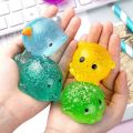 Transparent Squishy Toys for Kids Mochi Squishy Kawaii Animals Stress Reliever Squeeze Toys for Children Birthday Gifts. 