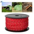 Camping 30M 6mm Reflective Tent Rope Guylines, Easy to Identify AT Night for Backpacking and Water.