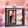 Couple Photo Frame Valentine's Day Gift Photo Holder Decorative 4x6 for Wedding Anniversary Mother's. 