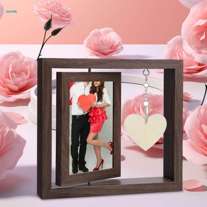 Couple%20Photo%20Frame%20Valentine's%20Day%20Gift%20Photo%20Holder%20Decorative%204x6%20for%20Wedding%20Anniversary%20Mother's%20-%20Image%206