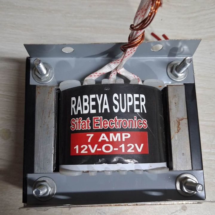 Aluminium Wire 12V 7A Transformer 12 0 12 7Amp Input AC 220V Output 12V Transformer