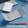 Folding Keyboard foldable Bluetooth keyboard with touchpad Wireless keyboard and mouse number portable keyboard phone touch pad.