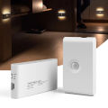 Motion Sensor Night Light,Rechargeable Powered LED Closet Lights,Wireless Magnetic Cabinet Lamp for Indoor Bedroom Kitchen Stair.
