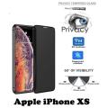 Apple_iPhone XS PRIVACY PREMIUM Full Coverage Tempered Glass Screen Protector. 