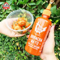 Sriracha Mayo Sauce 240gm – Imported from Thailand Creamy Spicy Mayonnaise with Thai Chili & Garlic Flavor for Burger, Sandwich, Shawarma, Fries & Fast Food, Restaurant Style Dip & Spread Sauce. 