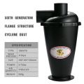 Vacuum Cleaner Powder Dust Collector Filter SN50T6 Cyclone Separator Industrial & Household With Flange-Black Cyclone  Set 2. 