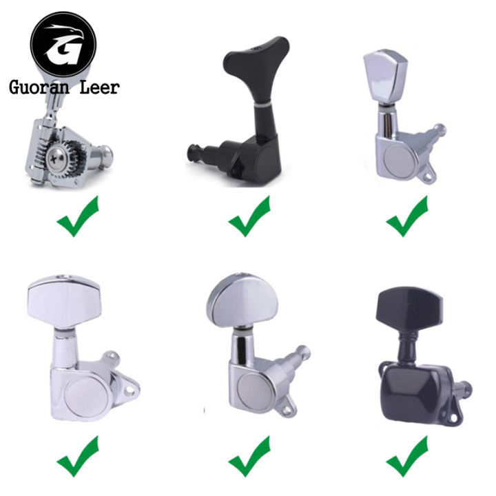 Guitar String Winder Head Tools Parts Accessories Metal Guitar Electric Tools Guitar Supplies Nut For Bass Ukulele