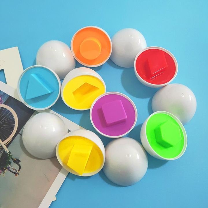 6%20Pcs%20Montesori%20Infant%20Educational%20Toys%20Toy%20Recognize%20Color%20Shape%20Matching%20Egg%20Fight%20Inserted%20Wooden%20Toys%20Kids%20Toys%20Puzzle%20-%20Image%203