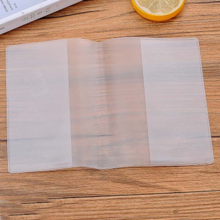 Transparent Passport Cover with Card Holder – Waterproof Travel Wallet in Bangladesh
