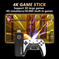 X8 Pro TV Game Console Gamestick 4K 30000 Games Emuelec System 40+ Emulator for PSP N64 Video Game Consolas Wireless Gamepads.
