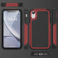 Anti-fall 2 in 1 Heavy Duty Armor Case For iPhone XR Phone Case Shockproof Soft Casing Hard Back Cover.