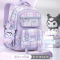 Sanrio Anime Hello Kitty Cinnamoroll Kuromi Backpacks for Children Kawaii Toys Backpack Mochilas Aestethic Bag Student Campus. 