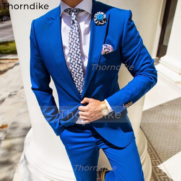 Thorndike%202022%20Stylish%20Men's%20Business%20Suit%20Two%20Button%20Bridegroom%20Formal%20Party%20Men%20Suits%20Set%202%20Piece(Jacket+Pant)%20-%20Image%204