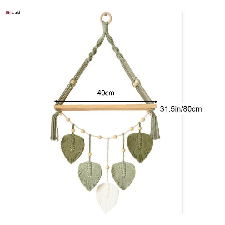 Leaves%20Macrame%20Wall%20Hanging%20Tapestry%20Chic%20Boho%20Wall%20Decor%20Wooden%20Floating%20Shelf%20for%20Indoor%20Apartment%20-%20Image%208