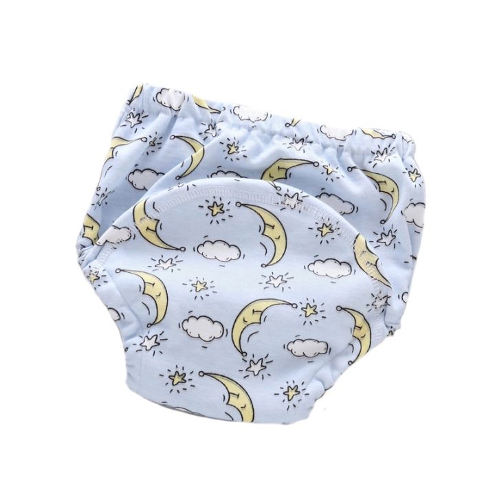 6%20Layer%20Waterproof%20Reusable%20Cotton%20Baby%20Training%20Pants%20Infant%20Shorts%20Underwear%20Cloth%20Baby%20Diaper%20Nappies%20Panties%20Nappy%20Changing%20-%20Image%202