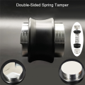 Tamper 51Mm, Dual 2 in 1 Leveler Distributor with Scale Coffee Tool.