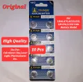 TIANQIU/TOP POWER AG13/LR44H/357A ALKALINE 1.55v BUTTON CELL BATTERY-10 PCS. 