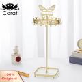 Carat Earring Display Stand Beautiful Butterfly Jewelry Rack Stand for Necklaces Earrings Home Decor Organizer Display Holder for Retail Shops Desktop Jewelry Rack. 