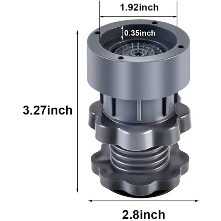 3X%20Washing%20Machine%20Foot%20Pads%20Support%20Adjustable%20Highly%20Non-%20Mat%20Anti%20Vibration%20Feet%20Pad%20for%20Washer%20and%20Dryer%20-%20Image%204