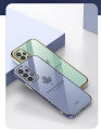 For Samsung Galaxy A33 5G back cover wristband fashion shiny Maple Leaf plating square bumper phone case soft TPU silicone shockproof protective cover.