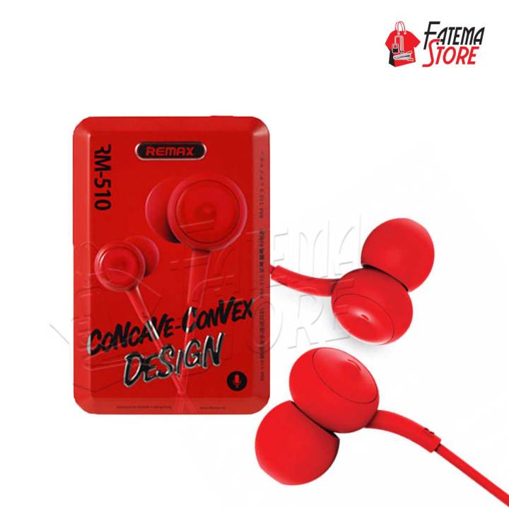 REMAX RM-510 High Performance Earphones REMAX RM 510 Wired