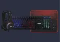 JEDEL-CP-09 Combo Gaming 4IN1 Keyboard Mouse Mousepad And Headset For Gaming Gammer. 