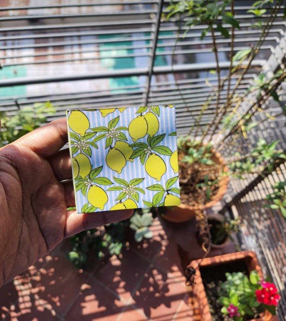 Pocket Notepad- Lemon- Stylish Pocket notebook for Cool lifestyle. 100 Pages Novel