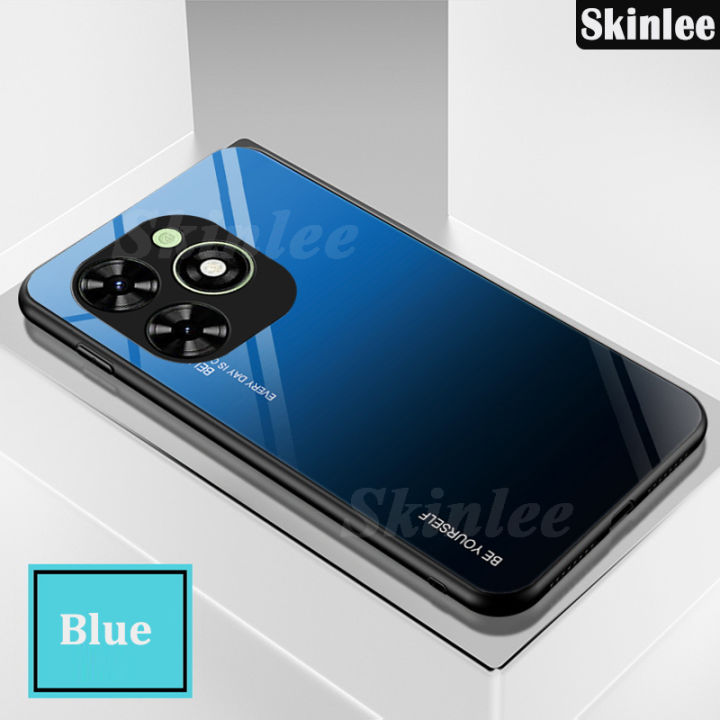 Phone%20case%20For%20Tecno%20Spark%20Go%202024%20Back%20cover%20Gradient%20Tempered%20Glass%20Protector%20Mirror%20Hard%20Cover%20For%20Tecno%20Spark%20Go%202024%20Cover%20cases%20-%20Image%204