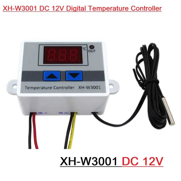 DC%2012V%20XH-W3001%20W3001%2010A%2012V%20120W%20Digital%20Temperature%20Controller%20Display%20Thermostat%20Control%20Sensors%20Switches%20&%20Waterproof%2010K%20NTC%20Probe%20-%20Image%205