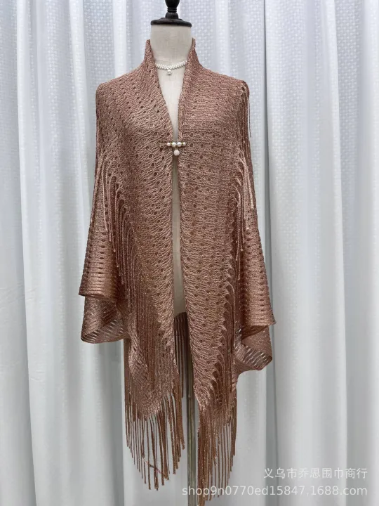 Cross-border%20e-commerce%20mesh%20bright%20silk%20sunscreen%20shawl%20clothes%20popular%20capes%20spring%20and%20summer%20fashion%20versatile%20thin%20models%20-%20Image%208