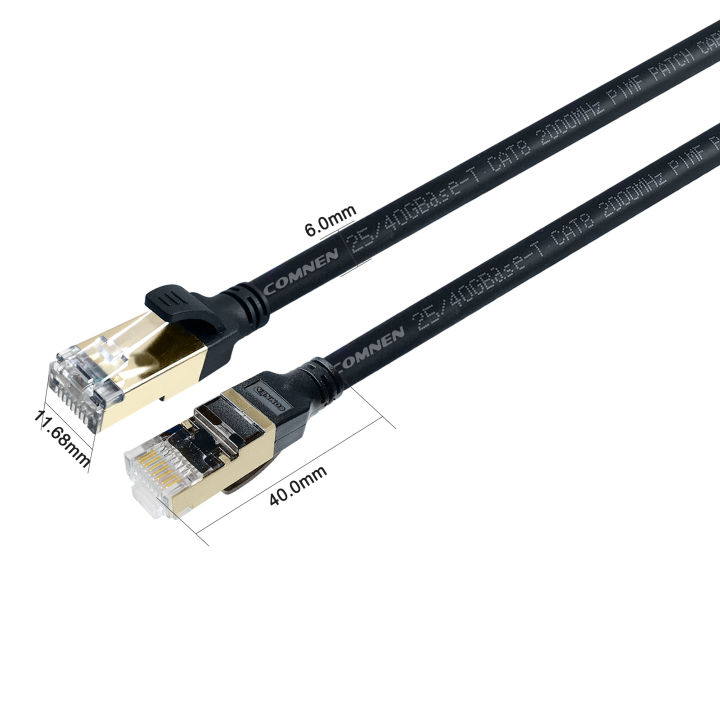 COMNEN%20Gaming%20High%20Speed%20Ethernet%20Cable%20Cat8%2040Gbps%202000MHz%20Internet%20Network%20Cable%20Ethernet%20Cat%208%207%206A%200.2m%200.5m%205m%2010m%20Lan%20Cord%20-%20Image%202