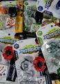pegasis Super King Beyblade Burst h2 Starter Variant Lucifer .Mb 2D & First Uranus Starter + LR String LR (Left & Right Spin) & Weight Damper Grip.
