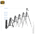 3120 Tripod Stand for Mobile Camera - Perfect for TikTok YouTube Videos - Black Complete with Microphone U1 Full Package. 