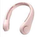 JISULIFE Mini Neck Fan Portable Bladeless USB Rechargeable Mute Sports Fans for  Outdoor Ventilador Portatil Abanicos Cooling. 