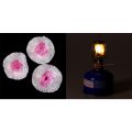 20Pcs 10cm Kerosene Lantern Lights Mantles Mesh Gauze Mantle & 1 Pcs Outdoor Camping Gas Lantern Mini Gas Light.