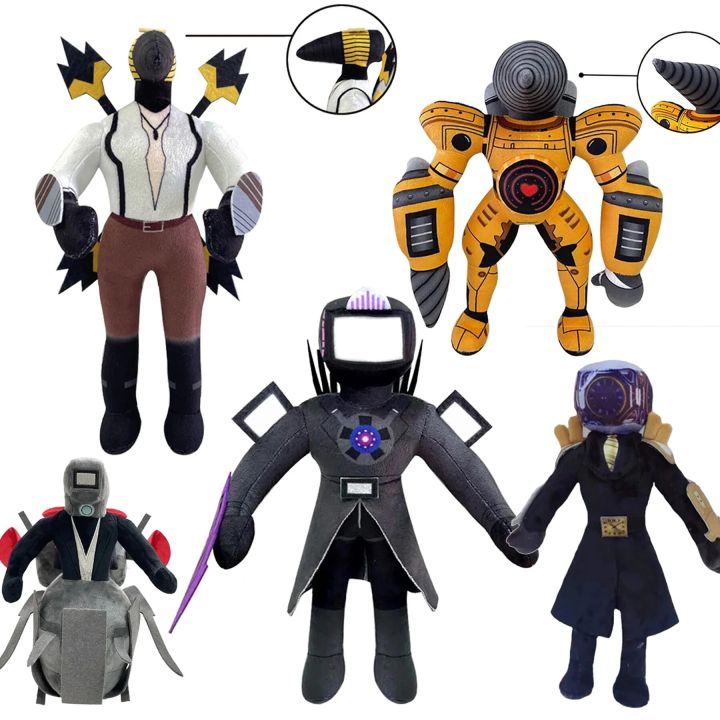 Skibidi%20Toilet%20Titans%20TV%20Man%20Speakerman%20Cameraman%20Plush%20Toy%20Titans%20Drill%20Man%20Clock%20Speaker%20Man%20Camera%20Man%20Plushie%20Soft%20Toy%20-%20Image%205