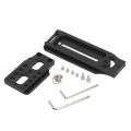 Camera L Bracket L Shaped Quick Release Plate Aluminum Alloy Vertical Horizontal Switching for Photo Shooting. 