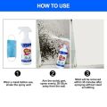 Wall Mold Removal Spray Mould Stain Agent Cleaner Powerful Strong Effect 500ML for Toilet, Homes, Kitchen Anti Fungus Wall Mold Remover Spray. 