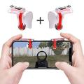 Best PUBG and Shooting Game Controller for any Smartphone - Red&White.