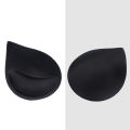 1Pair Removable Drop-shaped Sponge Chest Pads/ Bikini Chest Cup Push Up Insert Foam Pads/ Women Underwear Accessories. 