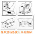 New 6 inch 50W tactile transducer bass vibration shakers speaker DIY massage loudspeaker resonance home theater car seat sofa.