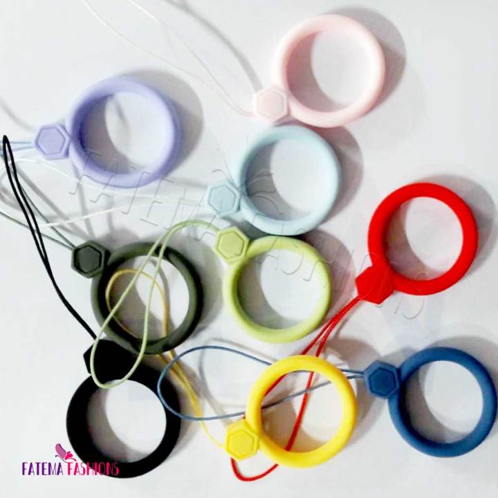New Silicone Circle Finger Ring Mobile Phone Silicone Ring