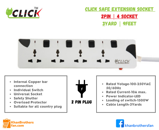 Click%20Safe%20Extension%20MultiPlug,%203%20yard%20(9%20feet)%20long%20cable,%202pin%20Plug,%20(Socket:%205,4,3)%20-%20Image%203
