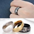 Finger Ring Muslim Allah Stainless Steel Men Islam Rings Jewelry.