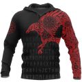 Viking Odin Tattoo 3D Printed Men hoodies Harajuku Fashion Hooded Sweatshirt Autumn Unisex Street hoodie sudadera Streetwear.